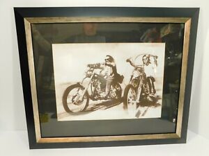 EASY RIDER FONDA HOPPER HARLEY CHOPPER MOTORCYCLE FRAMED PRINT PICTURE 23