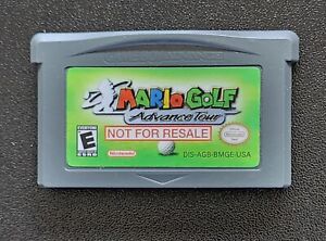 Nintendo GBA Mario Golf Advance Tour Not for Resale *Authentic* Game Boy Advance