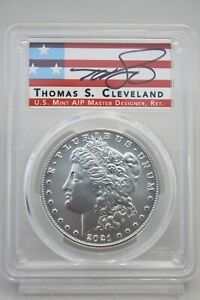 New Listing2021-CC Silver Morgan Dollar 100th PCGS MS70 Advanced Release Cleveland #3801