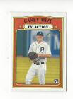 2021 Topps Heritage #254 Casey Mize (In Action) RC Rookie Tigers