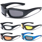 Men Women Wind Impact Resistant Foam Padded Glasses Motorcycle Riding Sunglasses