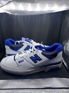 Size 10.5 Balance 550 White Blue Men's Shoe