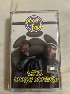 Dogg Food Tha Dogg Pound Cassette Tape 1995, Death Row Gangster Rap Hip Hop