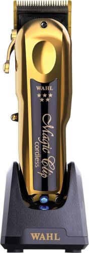 New ListingWahl Professional 5 Star Gold Cordless Magic Clip with Charging Stand (8148-700)