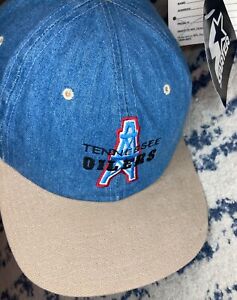 Tennessee Oilers Denim ~STARTER~  Vintage Hat ~New With Tags