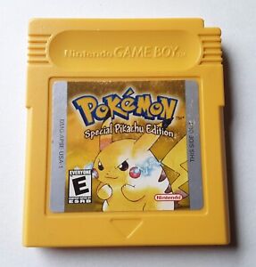 Pokémon Yellow Version Special Pikachu Edition (Nintendo Game Boy, 1999)