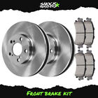 Front Set Brake Rotors & Ceramic Pads Kit for 2013-2019 Ford Escape