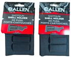 2 Pack Allen Buttstock Shotgun Shell Holder Holds 5 Fits Hunting Shotguns Black