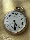Waltham 16s Pocket Watch. Works But Missing Crown And Stem. VERY NICE CASE !!!
