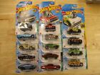 Huge Hot Wheels Tooned Muscle Car 16 Carded Casting Lot No Duplicates!