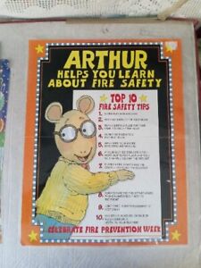 Vtg Arthur Helps You Learn About Sade 1996 Poster17×26 Inches lamentated
