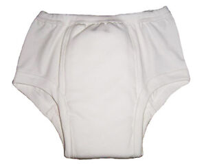 Baby Pants Adult White Training Pants