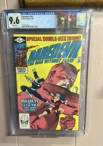Daredevil 181 CGC 9.6 White Pages 1982 Newsstand Death of Elektra