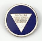 Rare Enameled Gold Filled Wichita Kansas Public School Practical Nursing Pin