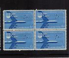 US STAMP C49 US Air Mail 6 cent Air Force BLUE BLOCK OF 4 Mint NH OG FREE SHIP