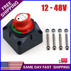 12V Battery Disconnect Rotary Switch Cut On/Off Set for Car SUV RV Marine Boat