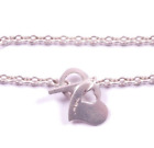 Kit Heath Toggle Bracelet 925 Sterling Silver Love Heart 11g