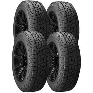 (QTY 4) 235/65R17 Nitto Nomad Grappler 108H XL Black Wall Tires (Fits: 235/65R17)