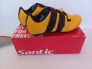 Santic LOCK-IN Cycling Shoes  Bicycle Road Biking Shoes Size  6 #S20017Y NEW