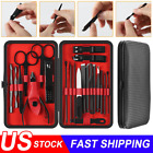 22PC Manicure Set Pedicure Tools and Nail Clippers Professional Stainless Steel