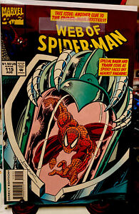 Web of Spider-Man 1994 Marvel Comics Issue #115 Faces Off Against Facade