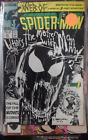 Web of spider-man # 33   1987 marvel disney   BLACK COSTUME