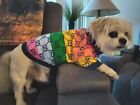 Luxury Designer GG Pet Sweater Fashion Clothes Dog Cats Colorful Super Soft Warm