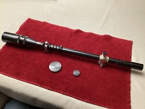 VINTAGE J. UNERTL 20X RIFLE SCOPE WITH MOUNTS AND CAPS 26