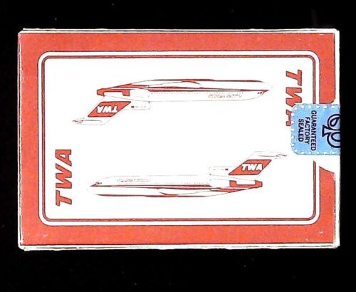 TWA Playing Cards NIB Vintage Playing Cards
