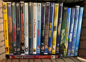 LOT #2 (20) Disney Pixar DVD Movies Animated Cartoon Family Kids Children