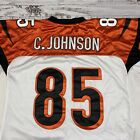 Chad Johnson NFL Cincinnati Bengals Reebok Football Jersey Sz 56 White Stitched