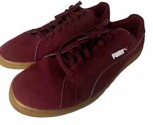 Puma Suede Classic Men Sneakers Burgundy Size U.S. 13 - Puma Shoes