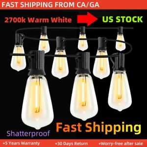 String Patio Outdoor Lights for LED Light Garden Solar Waterproof Party 50/100FT