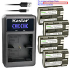 Kastar Battery LED2 Dual Charger for Canon BP511A & EOS 40D EOS 50D EOS D30