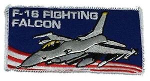 USAF AIR FORCE F-16 FIGHTING FALCON PATCH SUPERSONIC FIGHTER JET AIRCRAFT