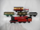 Hornby O-Scale Lot of Freight Cars, Buffer Stop, and Locomotive.