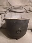 Wagner Ware No 8 Cast Iron Bean Pot & Bail 3 Footed