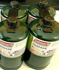 Empty! no gas! 4 Pack Coleman 1 lb Propane Cylinder 16 oz. Empty bottle 4 refill