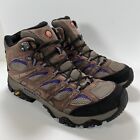 Merrell Moab 2 Ventilator Mid Hiking Boots Women’s 11 Bracken Brown Purple EUC