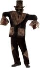 Men's The Last Straw Costume Adult Halloween Evil Scarecrow Outfit