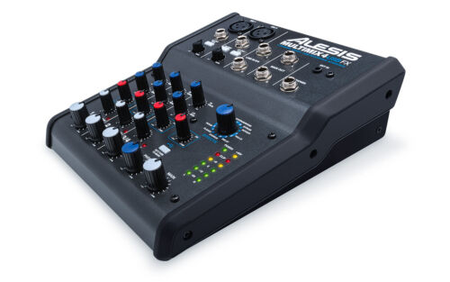 Alesis MULTIMIX 4 USB FX4-Channel Mixer with Effects & USB Audio Interface - NEW