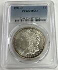 1921-D Morgan PCGS MS63 $1 Silver Coin RARE!! (SG15)