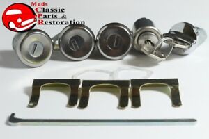 64 Impala Locks Ignition Door Glovebox Trunk short cyl Pawl Original GM Keys 4dr (For: 1964 Impala)