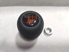 ST LEATHER 6S SHIFT GEAR KNOB for FORD FOCUS MK3 MK4 FIESTA MK7 MK8 SPORT RS 2.0 (For: Ford Focus ST)