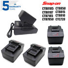 Battery for Snap on 18V 4.0Ah CTB7185 CTB8185 CTB8187 CT7850 CT8850 CTC720 Tools