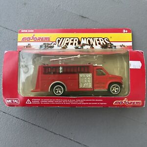 Majorette Super Movers 3030 Series Fire Engine Truck SEALED NEW