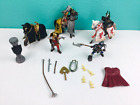 Papo Schleich Medieval Knights Figures And Horses Lot