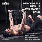 Innstar Bench Press up Resistance band Bar Push Up Arm Expander Fintess Home Gym