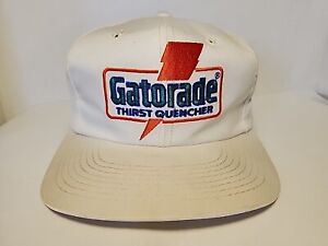 Vintage Gatorade Snapback Hat Thirst Quencher Sports Specialties Twill White Cap