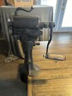 Vintage Peck Stow and Wilcox Co Small Burring Machine With Base Tinsmith Tool